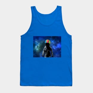 Funky Astronaut in space Tank Top